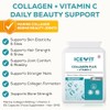 Marine Collagen 1200mg + Vitamin C, 60 Capsules, 1 Month