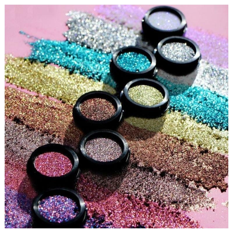 L.A. Girl 8 Piece Variety Pack L.A. Girl Glitterholic Glitter