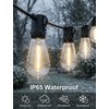 ST38 E12 LED Replacement Bulbs for Outdoor String Lights, 25