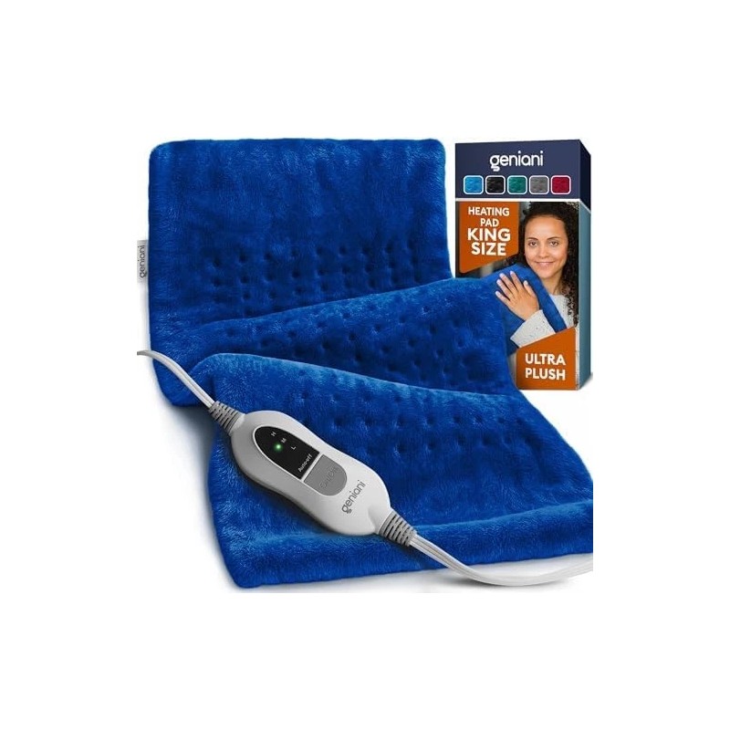 Electric Heating Pad XL for Back Pain Auto Shut Off