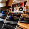 2M ブルー ターンテーブル エリプティカル ダイヤモンド スタイラス 交換用 Ortofon 2M シリーズ