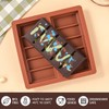 FUNBAKY Dubai Silicone Chocolate Bar Mold - 1-Inch Deep Cavities,