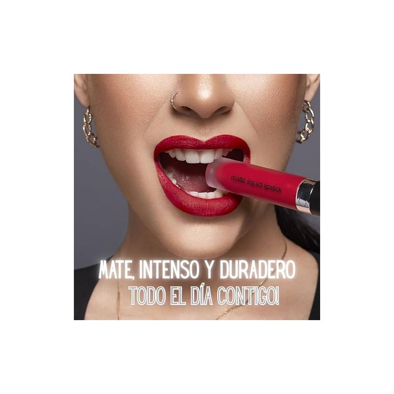 Goc Labial Liquido Matte Liquid Lipstick Resistente Agua Larga Duración