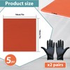 5Pcs Fire Putty Electrical Pads, 7”x7” Fire Barrier Pad, Acoustic