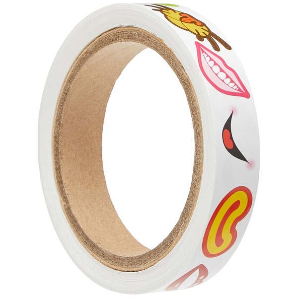 Anthony Peters AP/2324/MS FFun Mouths | Roll of 600 Stickers