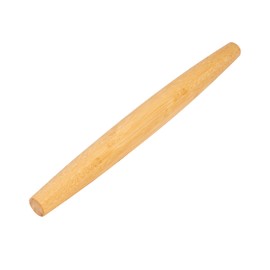 HONGLIDA Classic French Rolling Pins Bamboo Wooden Rolling Pin for Baking Pizza Dough Pie Cookie, 15.8-Inch