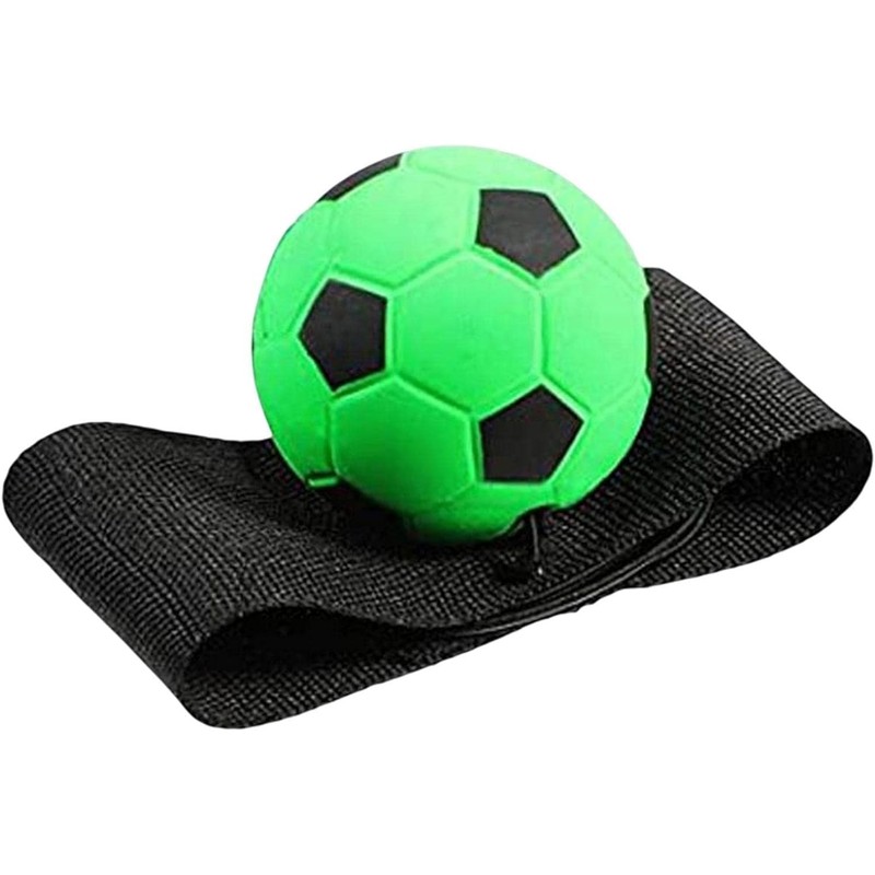 1pc Green Wrist Return Ball - Adjustable Bounce Back Ball