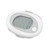 3D Pedometer Simple Step Counter with Clip Lanyard Accurate Quiet