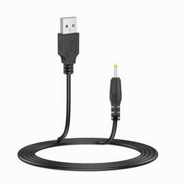 FITE ON USB DC Power Adapter Charger Cable Cord Compatible with BTS 06 Bluetooth Shower Speaker