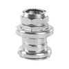 cyclingcolors Bicycle headset 1 inch screwable steel chrome-plated silver ball