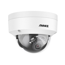 ANNKE 4K PoE Outdoor Camera with Dual Light, IK10 Vandal-Proof Surveillance Camera for Outdoors, AI Person/Vehicle Detection, IP67, H.265+ Compression, MicroSD Supported for 24/7 Recording