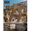 CQR Men's Quick Dry Tactical Pants, Water Resistant Outdoor Pants,