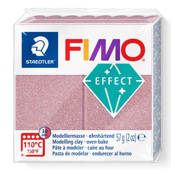 STAEDTLER FIMO Effect 8010-212 ST Modelling Clay, 57 g, Glitter