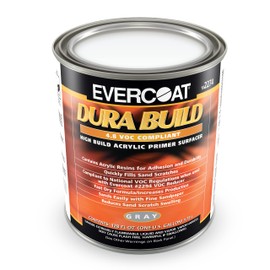 Evercoat Dura Build Acrylic Primer Surfacer for Body Filler, Putty, Fiberglass and More - 128 Fl Oz