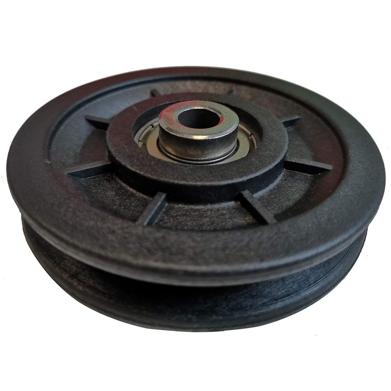LFJ 90mm/3.5" Nylon Bearing Pulley Wheel Replacement for Gym Equipment