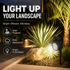9-LED RGB Solar Spot Lights for Outdoor Landscaping – IP65