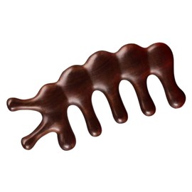 FOMIYES Scalp Massage Comb Wide Teeth Wooden for Hair Body Acupoint Therapy Static for Hair