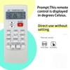 YKR-H/102E Replacement Remote Control for AUX Air Conditioner YKR-H/101E YKR-H/102E