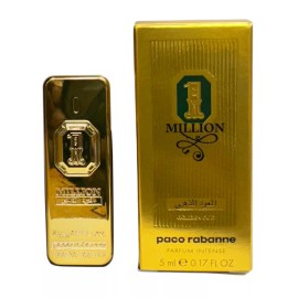 Paco Rabanne 1 Million Golden Oud by Paco Rabanne 0.17oz (5ml) Parfum Intense Sample Size Men