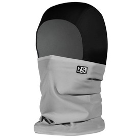 BLACKSTRAP Treble Hood Balaclava Ski Mask, Helmet Compatible, All Day Comfort, Adult Unisex, One Size Fits All, [Steel]