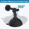 Hibbent All Metal Shower Head Elbow Adapter, 360 ° Adjustable
