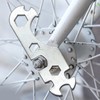 BEIDUOYANG Bicycle Repair Multi-Tool Wrench - Carbon Structural Steel, 6-Piece