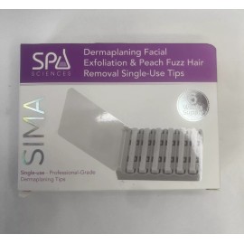 Spa Sciences SIMA Dermaplaning Facial Exfoliation & Peach Fuzz Hair Removal
