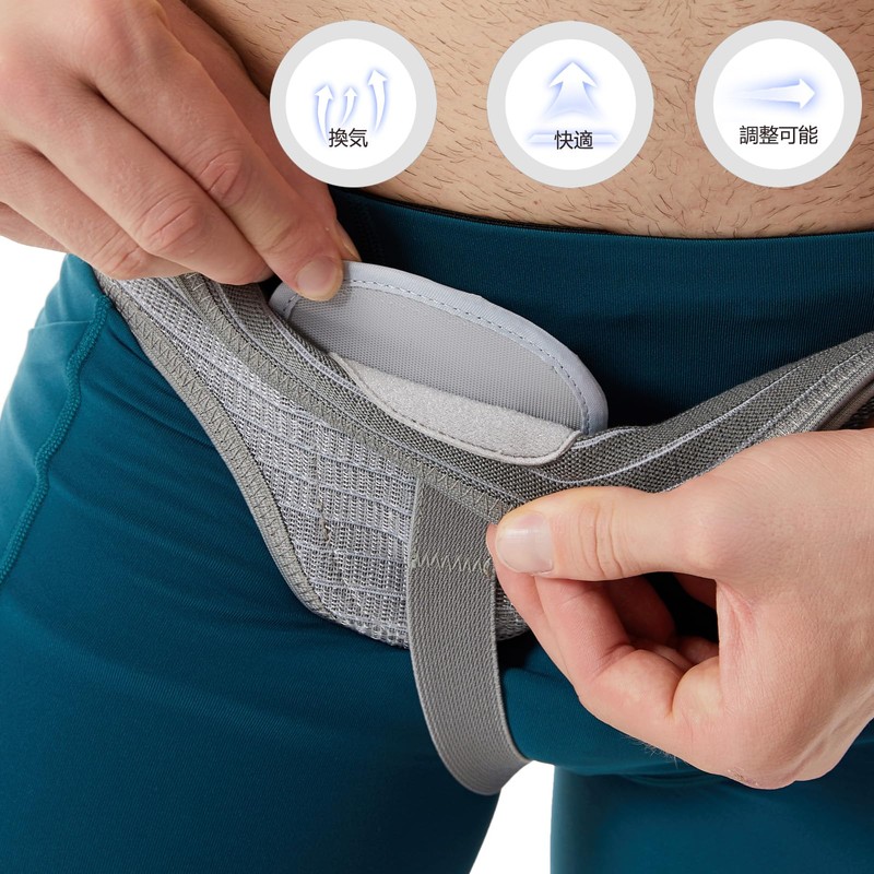 Inguinal Hernia Belt I Left & Right Use I Hernia