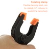 CYEER 60 Pcs Nylon Spring Clamps, 2 Size Heavy Duty