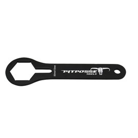 Pit Posse PP2910 Dual Chamber Fork Cap Wrench 50mm – 6-Point Design – Billet Construction – Fits Dual Chamber Forks On Late-Model KTM'S – Compatible with Honda Kawasaki
