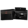 Red Baron Men´s wallet purse genuine buffalo leather black exclusive