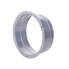 Delisheng Duct Connector 4 Inch (3.74 inch) Flange Metal Straight