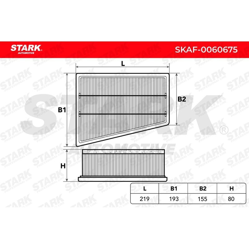 STARK SKAF-0060675 Engine Air Filter