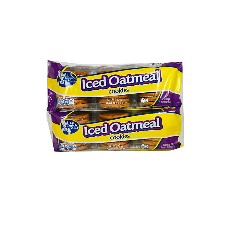 Iced Oatmeal Cookies 4 12 Oz Set of 2