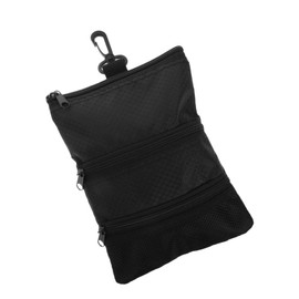 Totority Golf Valuables Pouch Bag Durable Storage for Golf Accessories Multi Pocket Design Compact and Protective for Men and Women