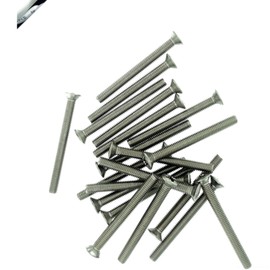 M6 (6mm x 55mm) Pozi Raised Countersunk Machine Screw (Bolt) - Stainless Steel (A2) (Pack of 20)