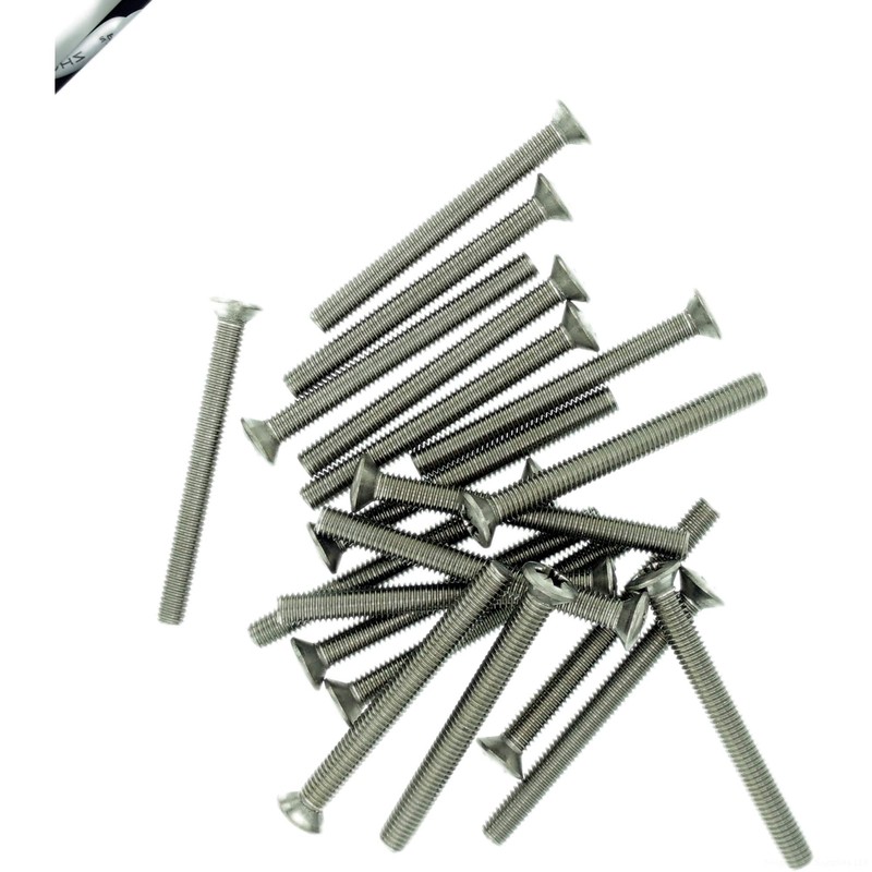 M6 (6mm x 55mm) Pozi Raised Countersunk Machine Screw (Bolt)