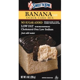 Sweet 'N Low Banana Cake Mix