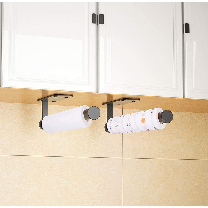 Paper Towel Holder Wall Mount, Under Cabinet Paper Towel Holder,