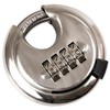 HMF 3502-09 Discus Padlock, 4 Digits Combination Lock, Outdoor, 7