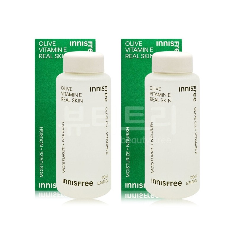Innisfree Olive Vitamin E Real Skin 170ml x 2 /