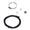 Chlorinator Feeder Connection Pack with Nut Gasket Clamp Tubing for