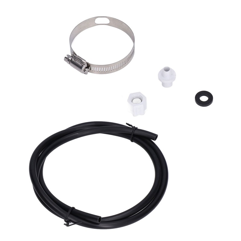 Chlorinator Feeder Connection Pack with Nut Gasket Clamp Tubing for