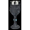 Figuren Shop GmbH Gothic goblet - night wolf with blue