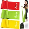Resistance Bands, Elastic Exercise Bands for Physical Therapy Yoga Pilates