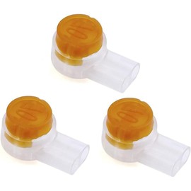 Pack of 120 Waterproof Telephone Cable Connectors Cable Clamps for Single Core & Data Telephone Cable for Easy Cable Connection