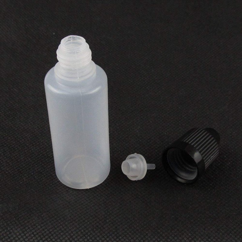 Pxyelec 15ml Plastic Squeeze Bottles LDPE Squeeze Bottles Eye Liquid