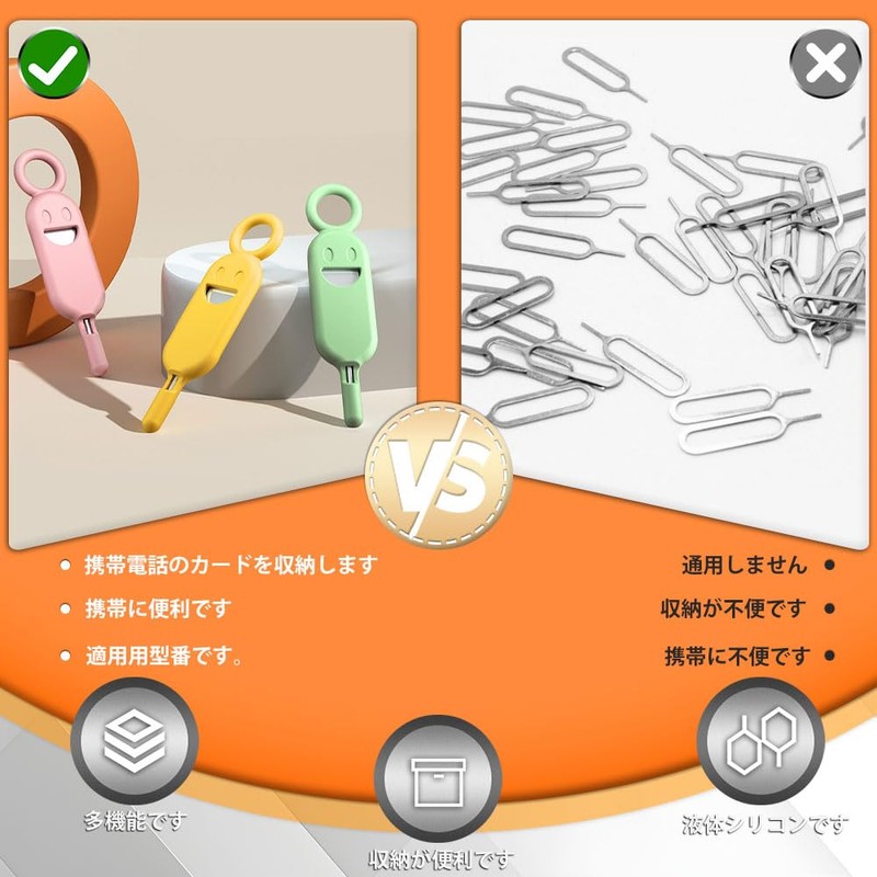 SIM Pin, SIM Pin, SIM Card Holder, Release Pin, SIM