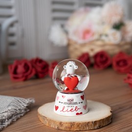 Sheepworld Dream Ball Motif "Nicht vergessen: Hab Dich lieb" [German Language]