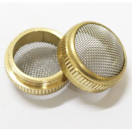 7/8 Inch Diameter Mini Brass Mesh Basket For Cleaning Small Items In Ultrasonic Cleaner